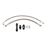 Wehrli Custom Fab Cummins High Mount 2nd Gen Swap Oil Feed & Drain Line Kit